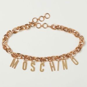 Moschino x H&M Gold Chain Belt Necklace Unisex